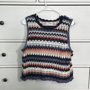 Crocheted Tank Top